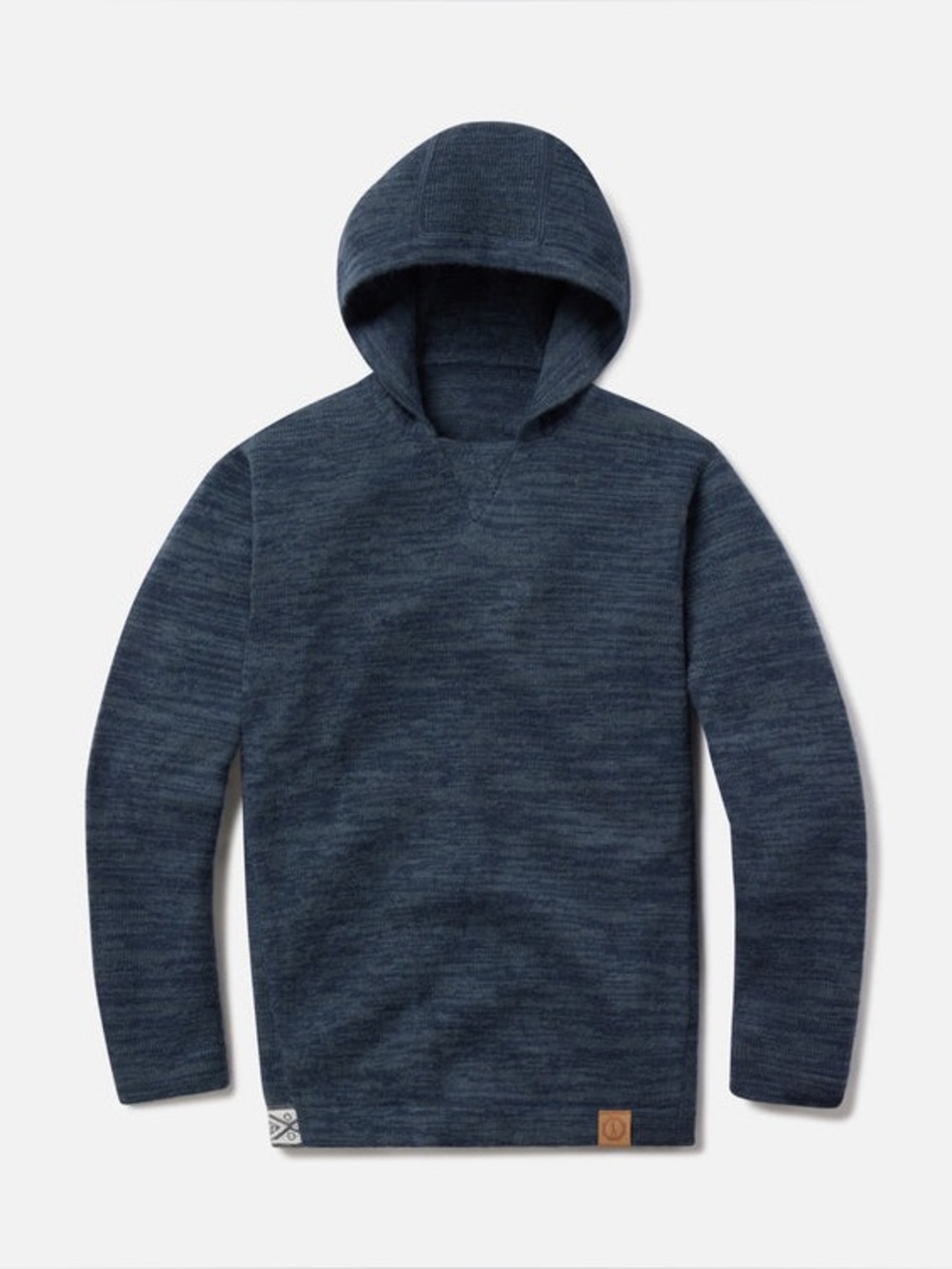 PAKA Unisex The Hoodie Royal Alpaca Knit Pullover | Navy | XXL